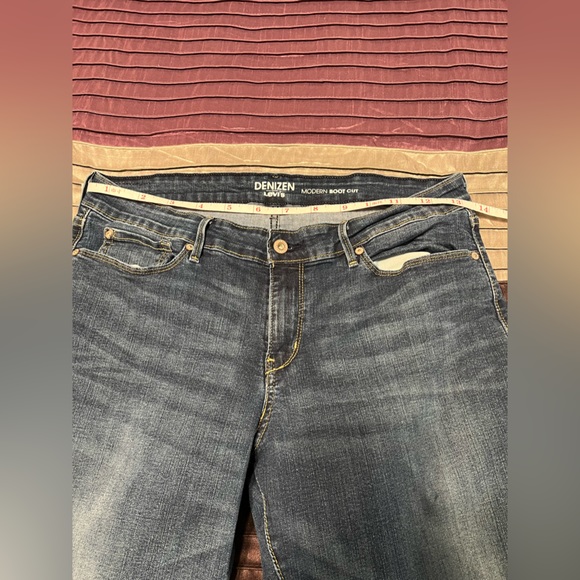 Levi’s denizen modern boot cut jeans size 16s short - Picture 6 of 7